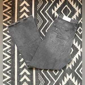 American Eagle 90s Flare Black Charcoal Jean